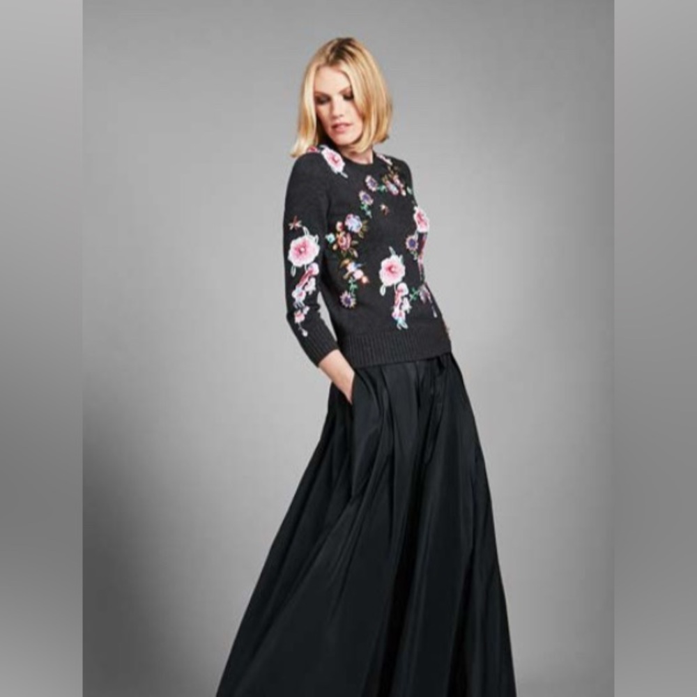 NWT!!! CARLISLE EMBELLISHED SWEATER